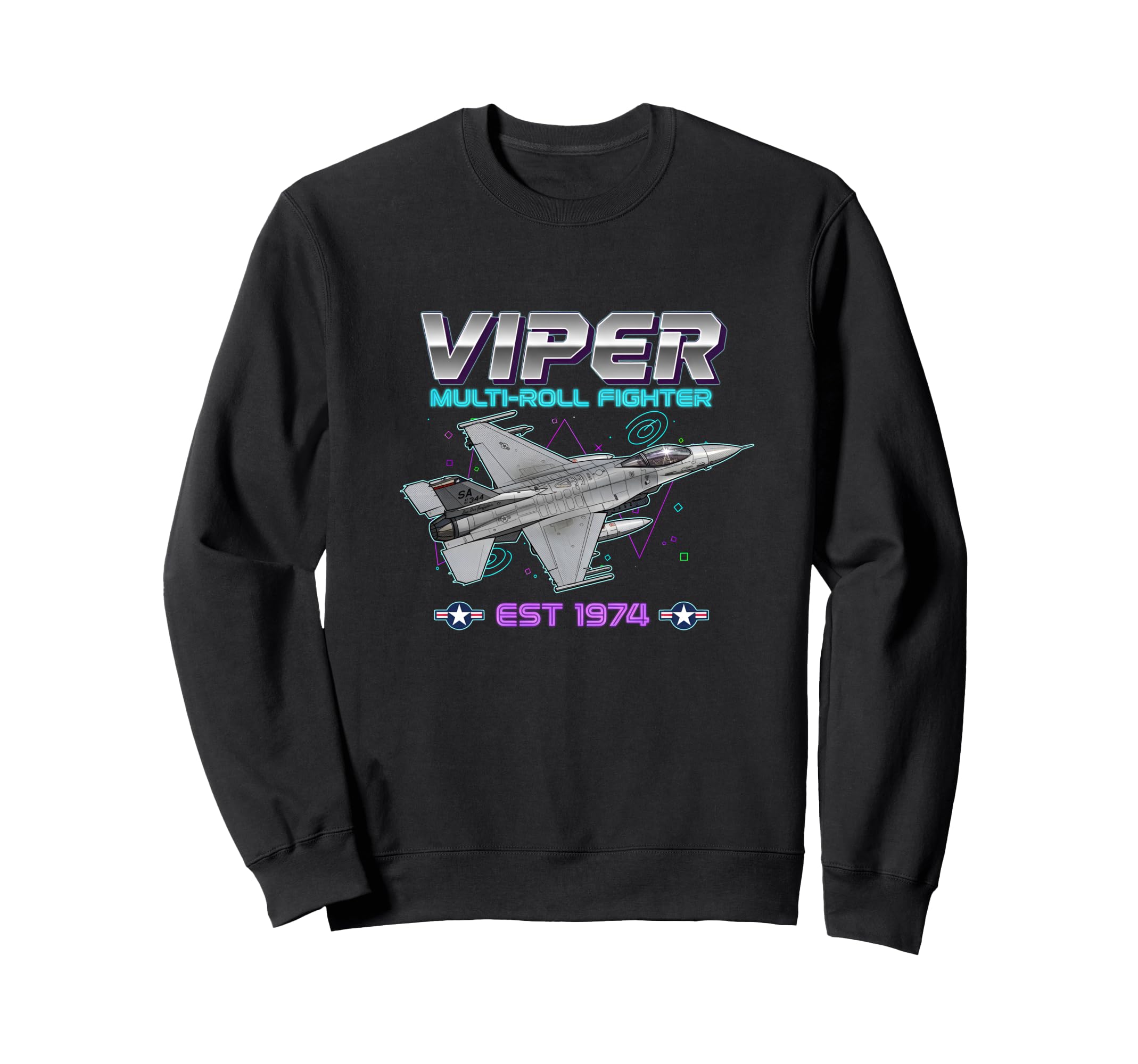 Viper Jet Fighter Y2K Aesthetic Sweatshirt - Casual Everyday Wear Unisex - T-Shirt, Sweatshirt, Hoodie