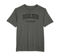 Boulder Colorado Co Athletic Sports T-Shirt - Trendy Graphic for Adults - T-Shirt, Sweatshirt, Hoodie