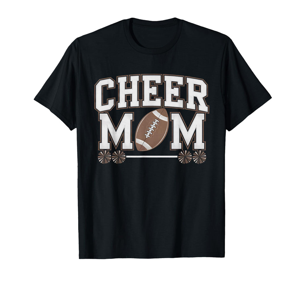 Cheer Mom Mother Bow Cheerleader Game Day T-Shirt - Graphic Print Unisex - T-Shirt, Sweatshirt, Hoodie