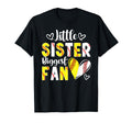 Little Sister Biggest Fan Baseball T-Shirt - Fun Novelty Design for Adults - T-Shirt, Sweatshirt, Hoodie