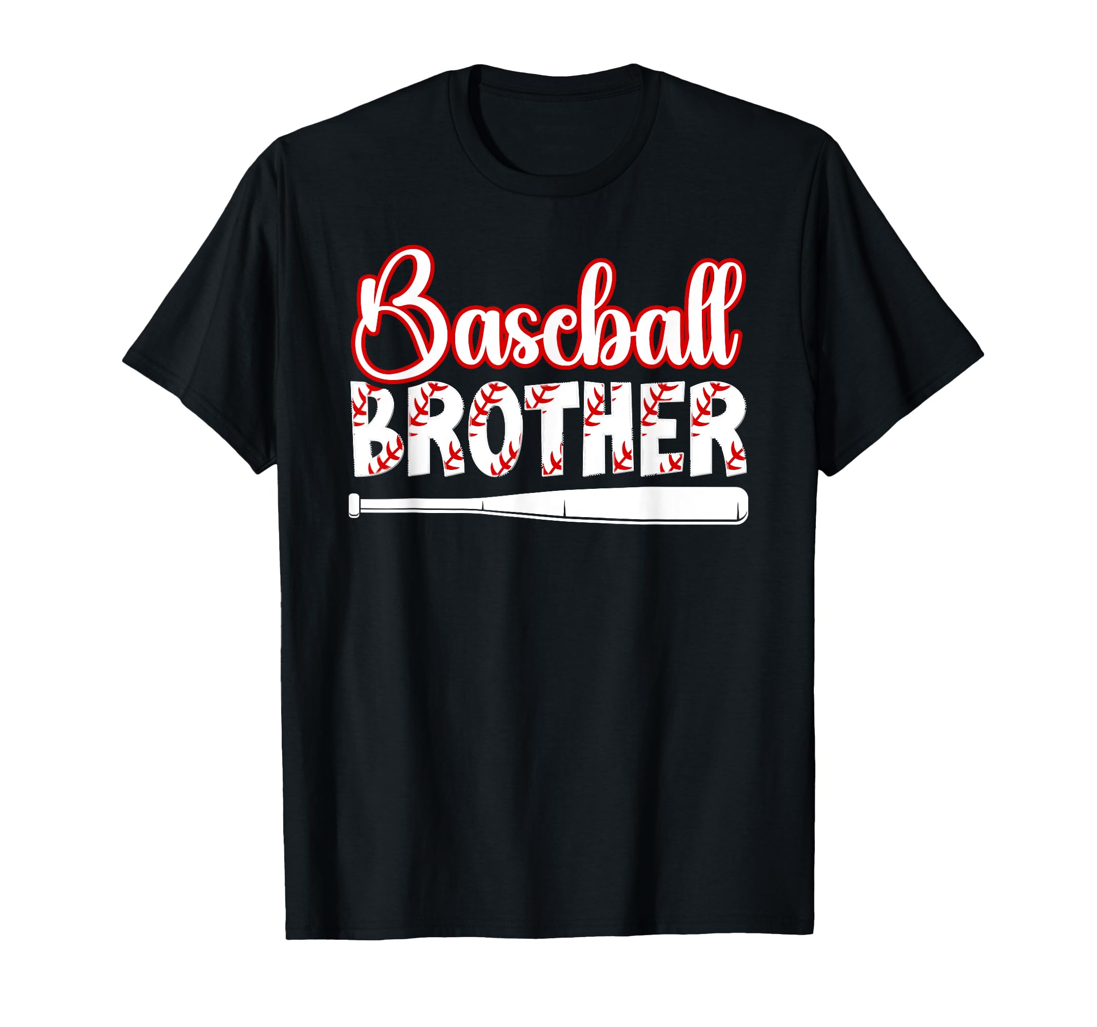 Baseball Brother Baseball Player T-Shirt - Graphic Print for Adults - T-Shirt, Sweatshirt, Hoodie