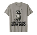 Raccoon Rock Party Shades Funny Dj T-Shirt - Minimalist Print for Adults - T-Shirt, Sweatshirt, Hoodie