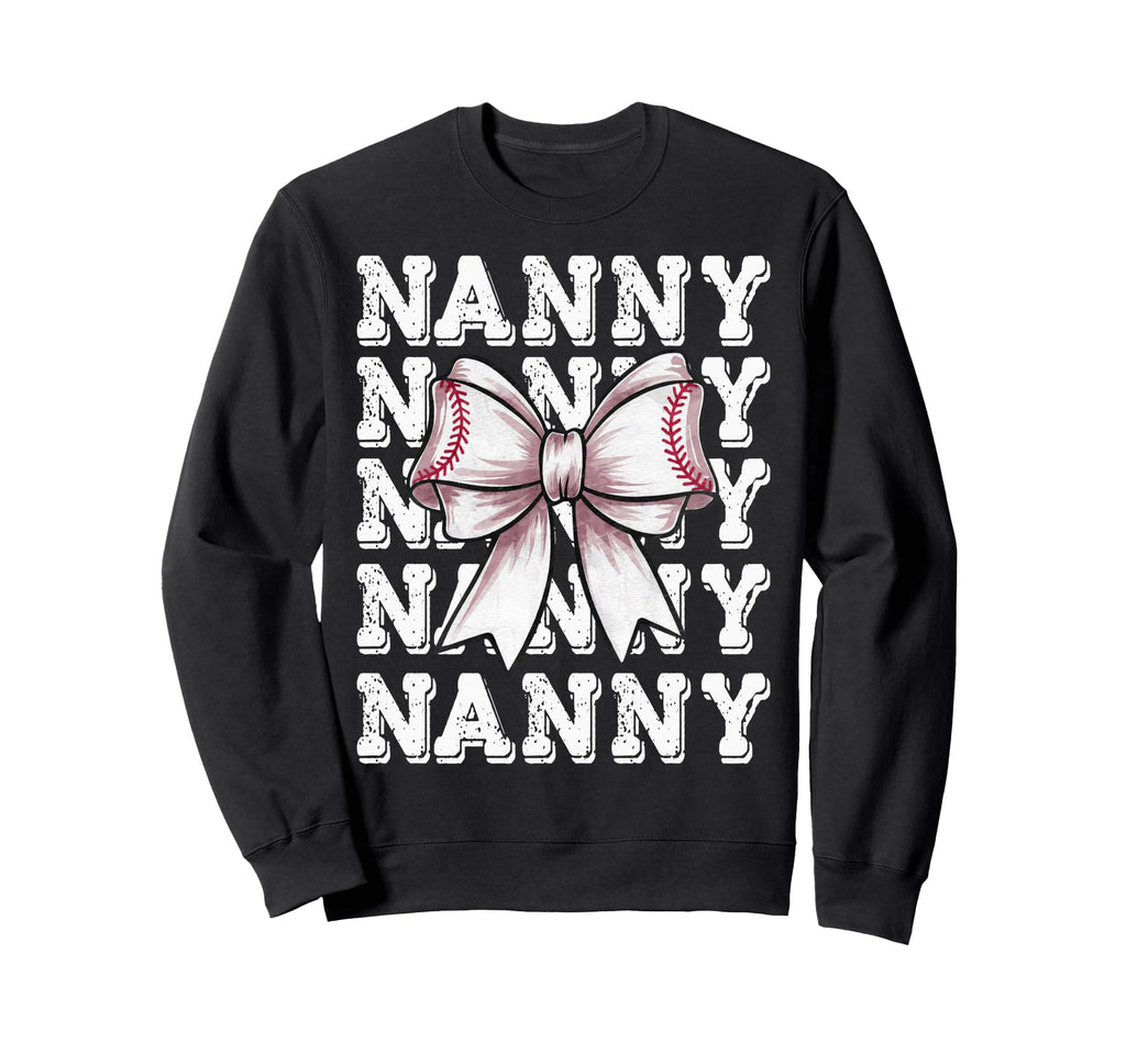Coquette Baseball Nanny Matching Sweatshirt - Fun Novelty Design Unisex - T-Shirt, Sweatshirt, Hoodie