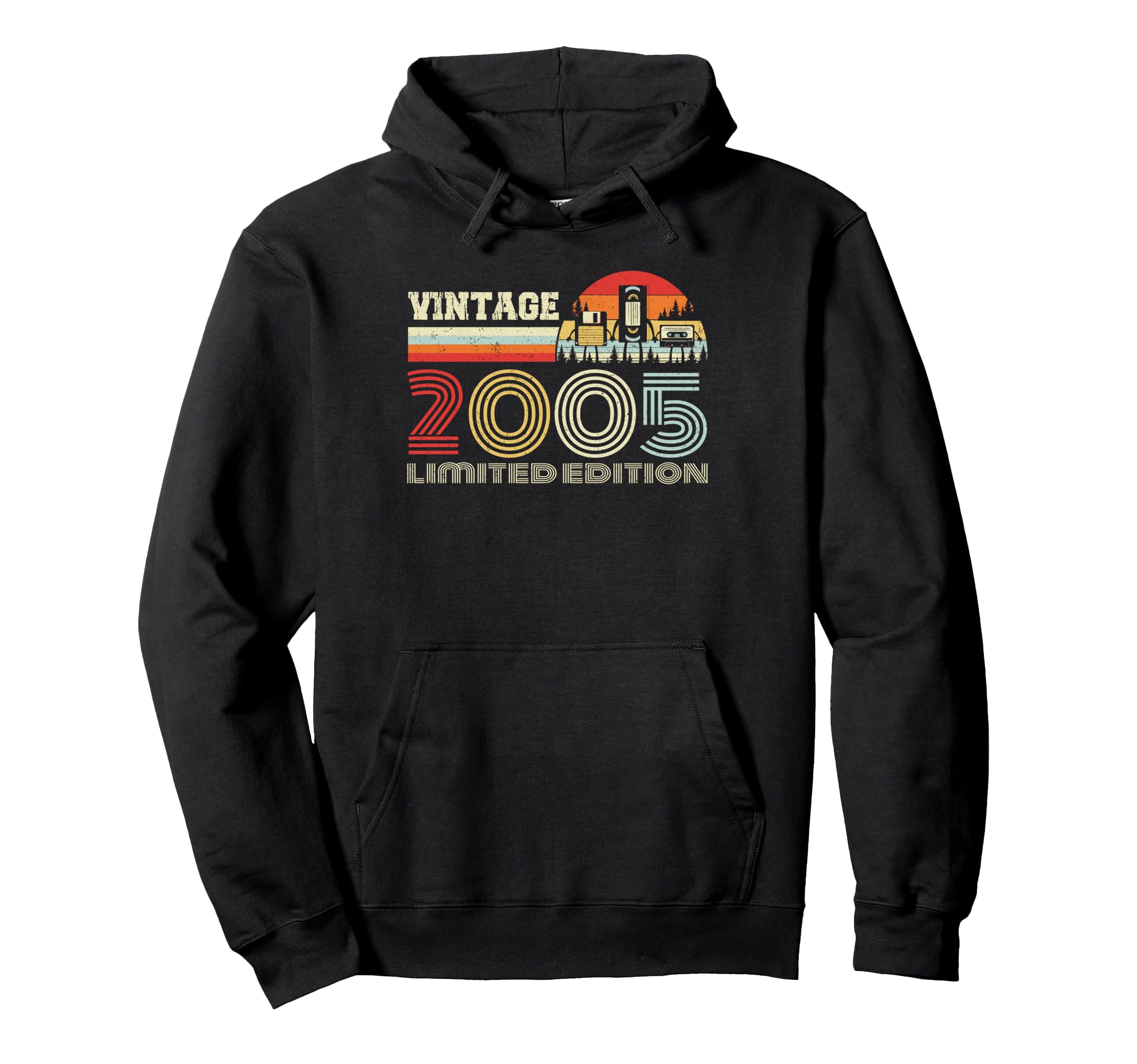 2005 Birthday 2005 Cassette Tape Hoodie - Streetwear Style Men Women - T-Shirt, Sweatshirt, Hoodie