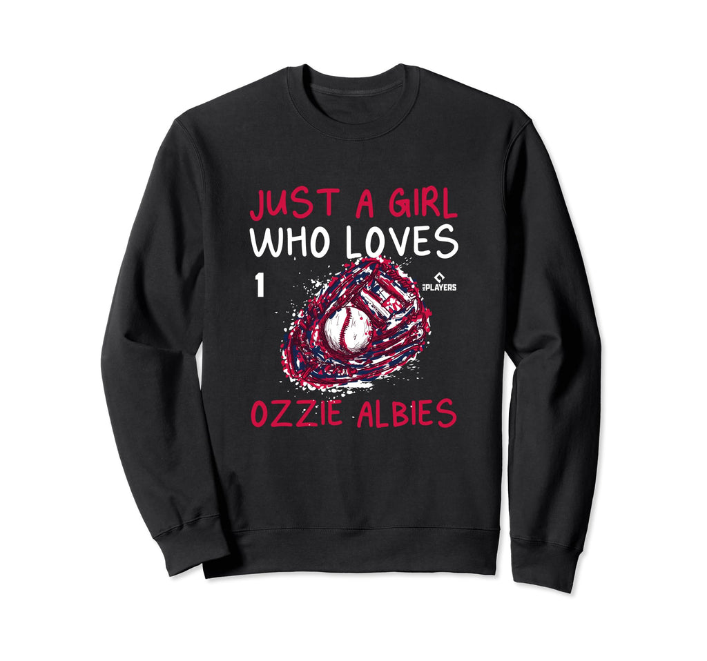 Who Loves Ozzie Albies Funny Sweatshirt - Casual Everyday Wear Men Women - T-Shirt, Sweatshirt, Hoodie