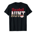 Baseball Aunt Leopard Aunt Baseball T-Shirt - Custom Art Print for Adults - T-Shirt, Sweatshirt, Hoodie
