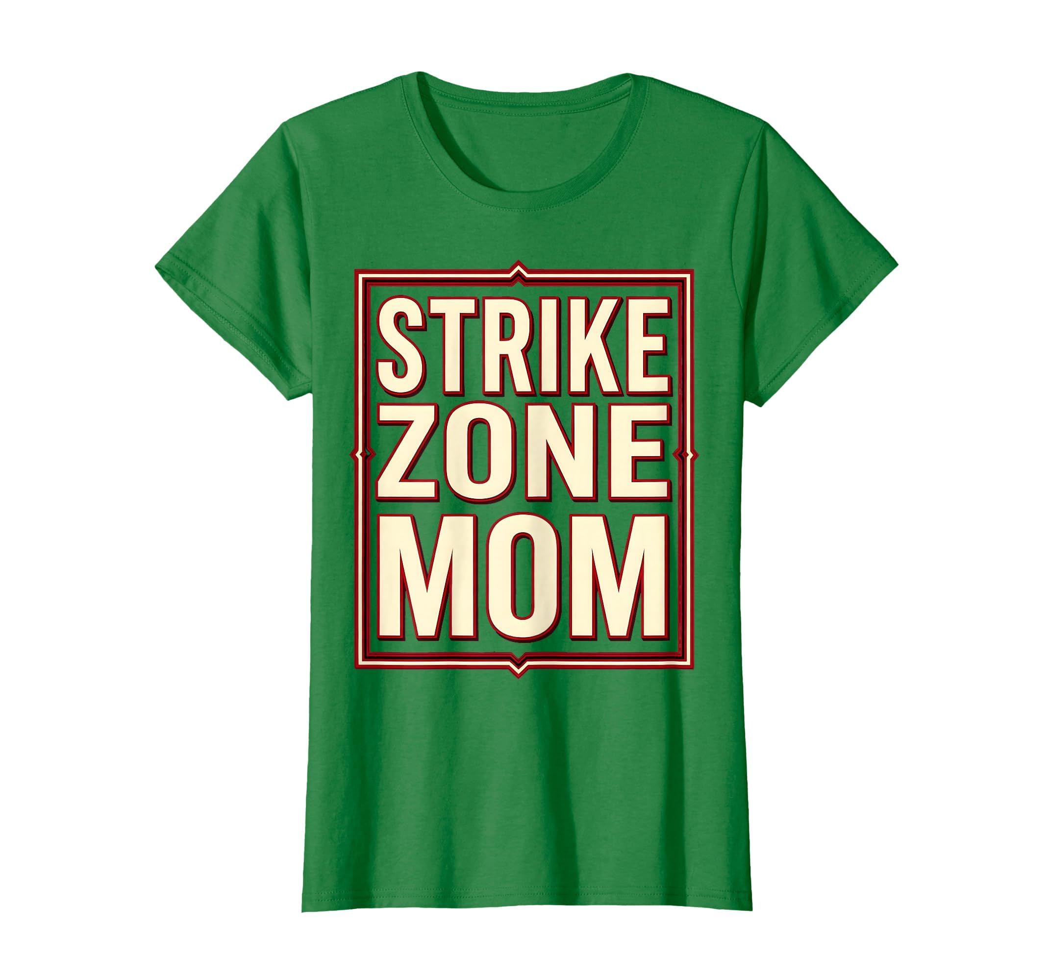 Strike Zone Mom Baseball T-Shirt - Minimalist Print Men Women - T-Shirt, Sweatshirt, Hoodie