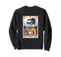 Funny Skeleton Tarot Card Halloween Sweatshirt - Custom Art Print Unisex - T-Shirt, Sweatshirt, Hoodie