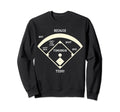 Sarcastic Baseball Dad Funny Sweatshirt - Aesthetic Graphic for Adults - T-Shirt, Sweatshirt, Hoodie