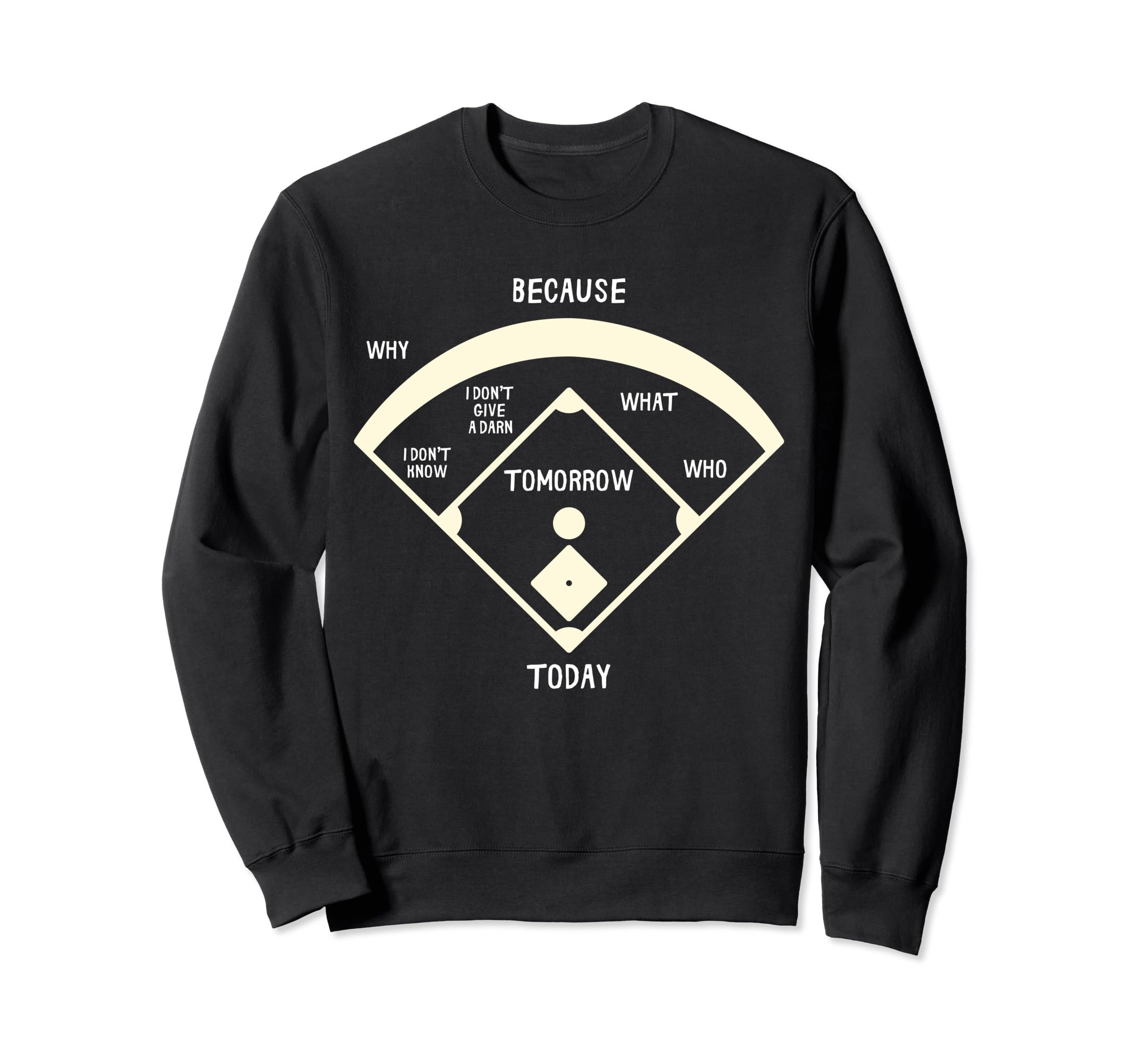 Sarcastic Baseball Dad Funny Sweatshirt - Aesthetic Graphic for Adults - T-Shirt, Sweatshirt, Hoodie