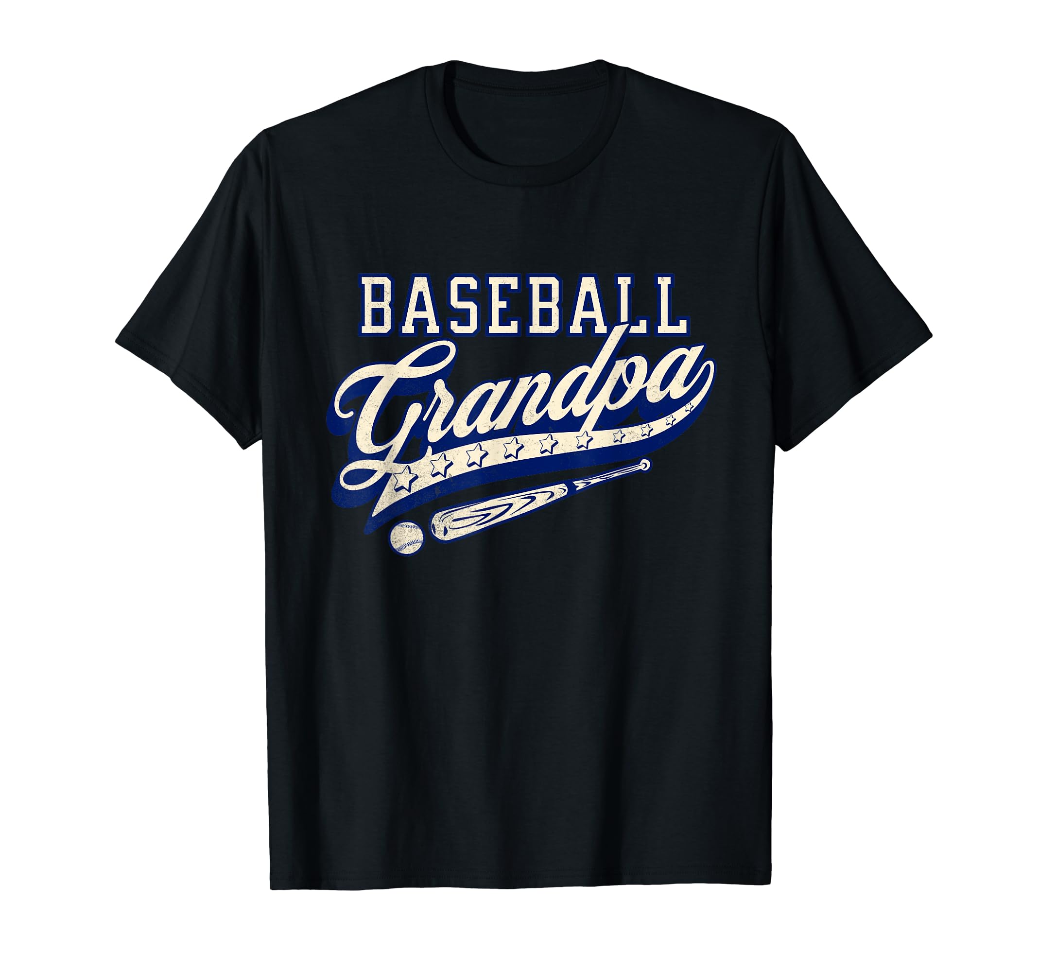 Mens Baseball Grandpa Best T-Shirt - Custom Art Print for Adults - T-Shirt, Sweatshirt, Hoodie