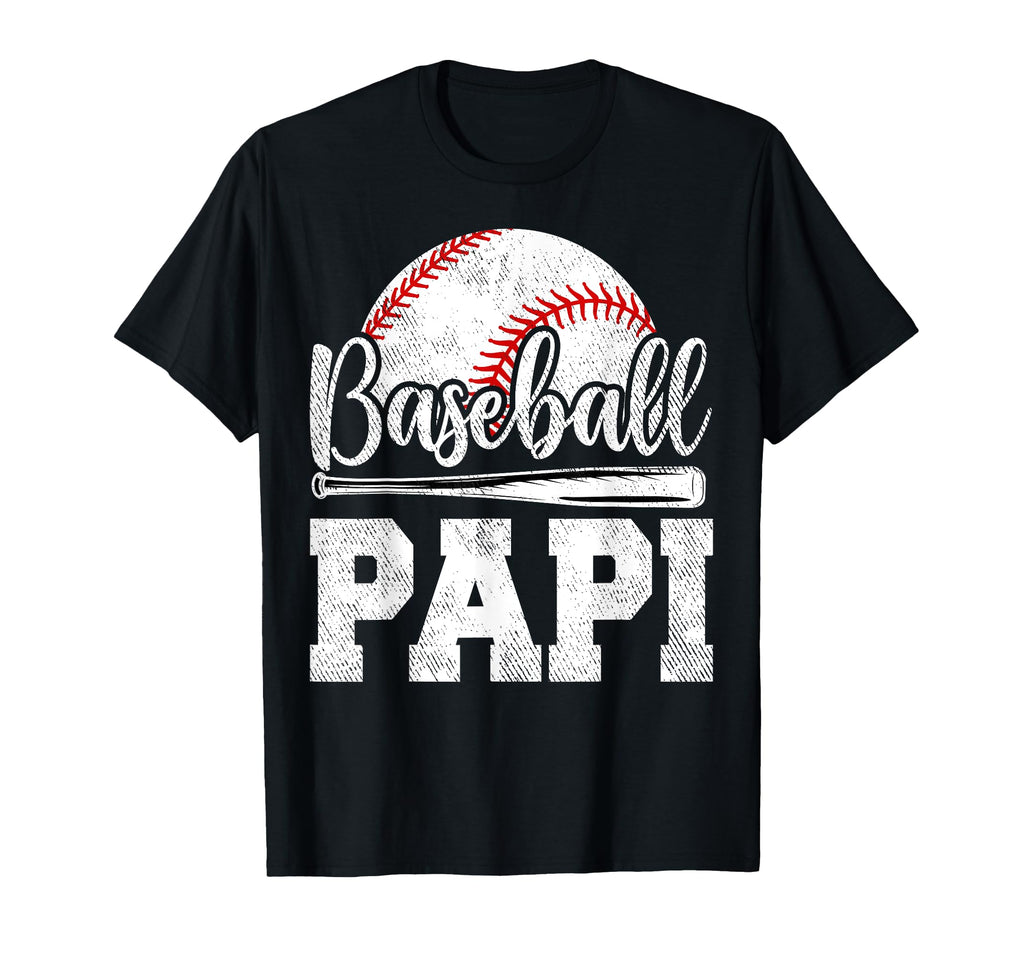 Baseball Papi Baseball Player Game Day T-Shirt - Graphic Print for Adults - T-Shirt, Sweatshirt, Hoodie