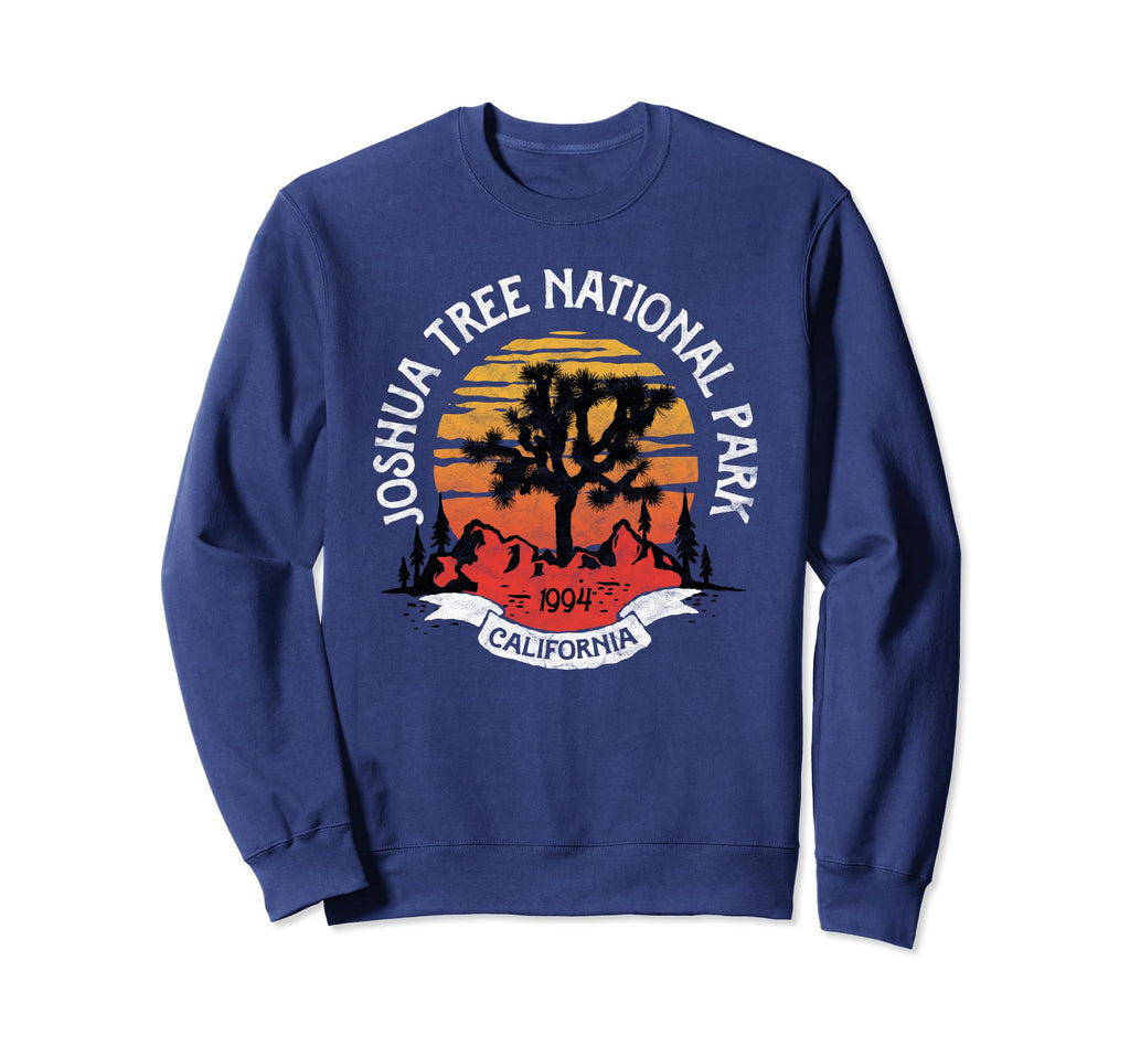 Joshua Tree National Park Badge Sweatshirt - Graphic Print Men Women - T-Shirt, Sweatshirt, Hoodie