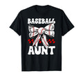 Baseball Aunt Baseball Player Auntie T-Shirt - Graphic Print Unisex - T-Shirt, Sweatshirt, Hoodie