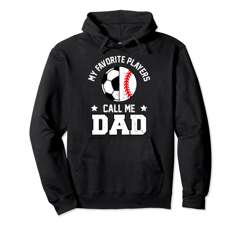 My Favorites Soccer Baseball Players Hoodie - Minimalist Print for Adults - T-Shirt, Sweatshirt, Hoodie