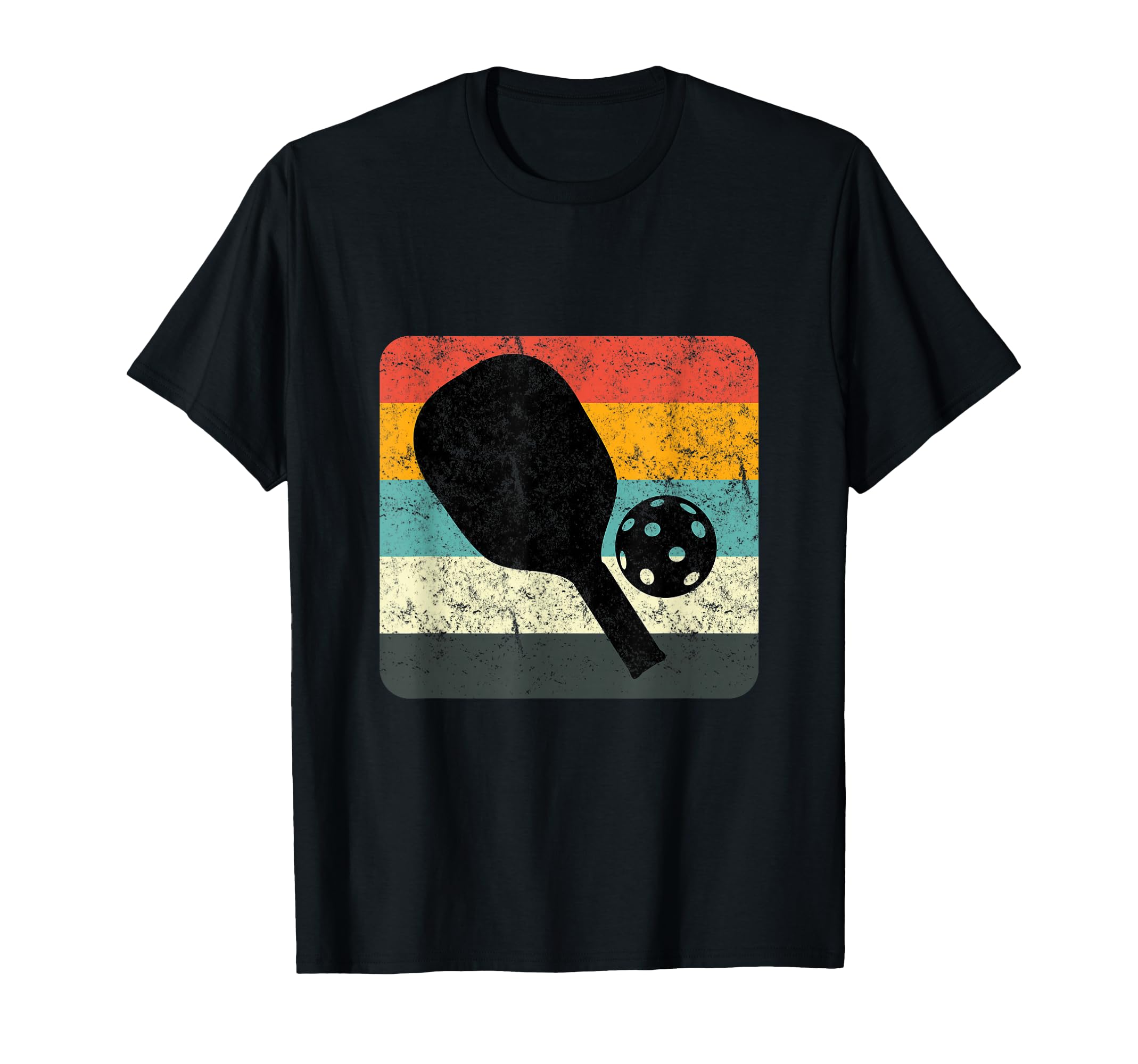Pickleball Silhouette Pickleball T-Shirt - Fun Novelty Design Men Women - T-Shirt, Sweatshirt, Hoodie