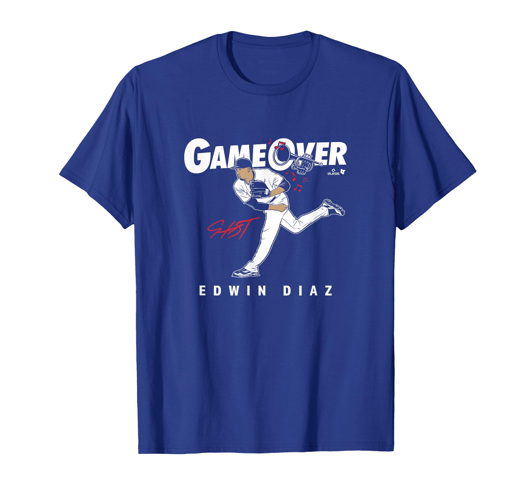 Edwin Diaz Game Over Los Angeles T-Shirt - Aesthetic Graphic Men Women - T-Shirt, Sweatshirt, Hoodie