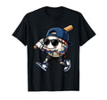 Baseball Drip Ice Cream Drip Baseball T-Shirt - Graphic Print Men Women - T-Shirt, Sweatshirt, Hoodie