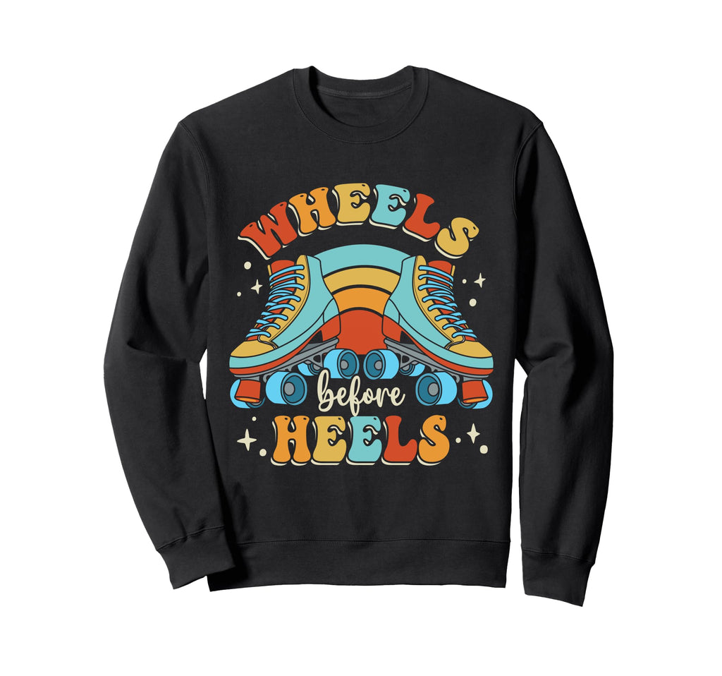 Roller Skater Skate Lover Wheels Sweatshirt - Trendy Graphic for Adults - T-Shirt, Sweatshirt, Hoodie