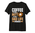Baseball Dad Life Coffee Lover Tri T-Shirt - Minimalist Print for Adults - T-Shirt, Sweatshirt, Hoodie
