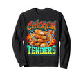 90S Bootleg Rap Chicken Tenders Sweatshirt - Unique Graphic for Adults - T-Shirt, Sweatshirt, Hoodie