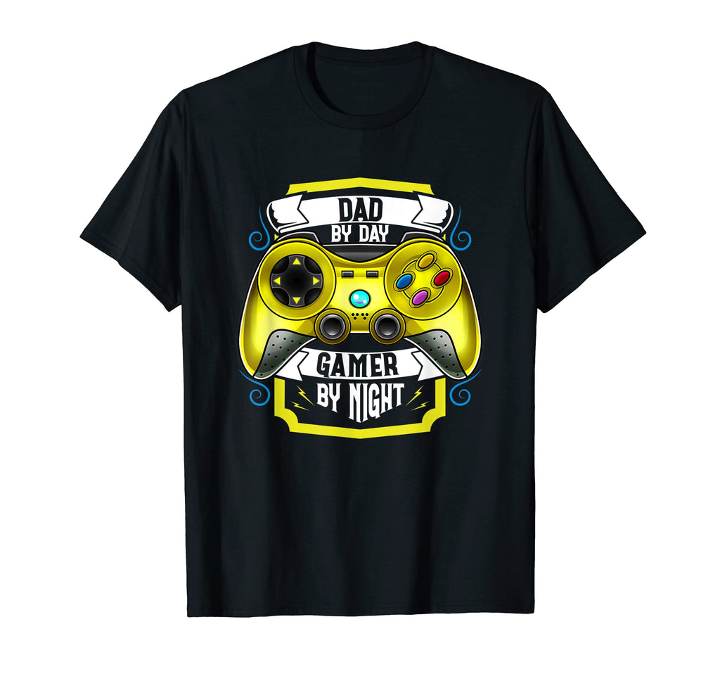 Mens Dad Day Gamer Night T-Shirt - Custom Art Print for Adults - T-Shirt, Sweatshirt, Hoodie