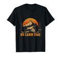 Sunset Cabin Life Camping Cabin Time T-Shirt - Unique Graphic for Adults - T-Shirt, Sweatshirt, Hoodie