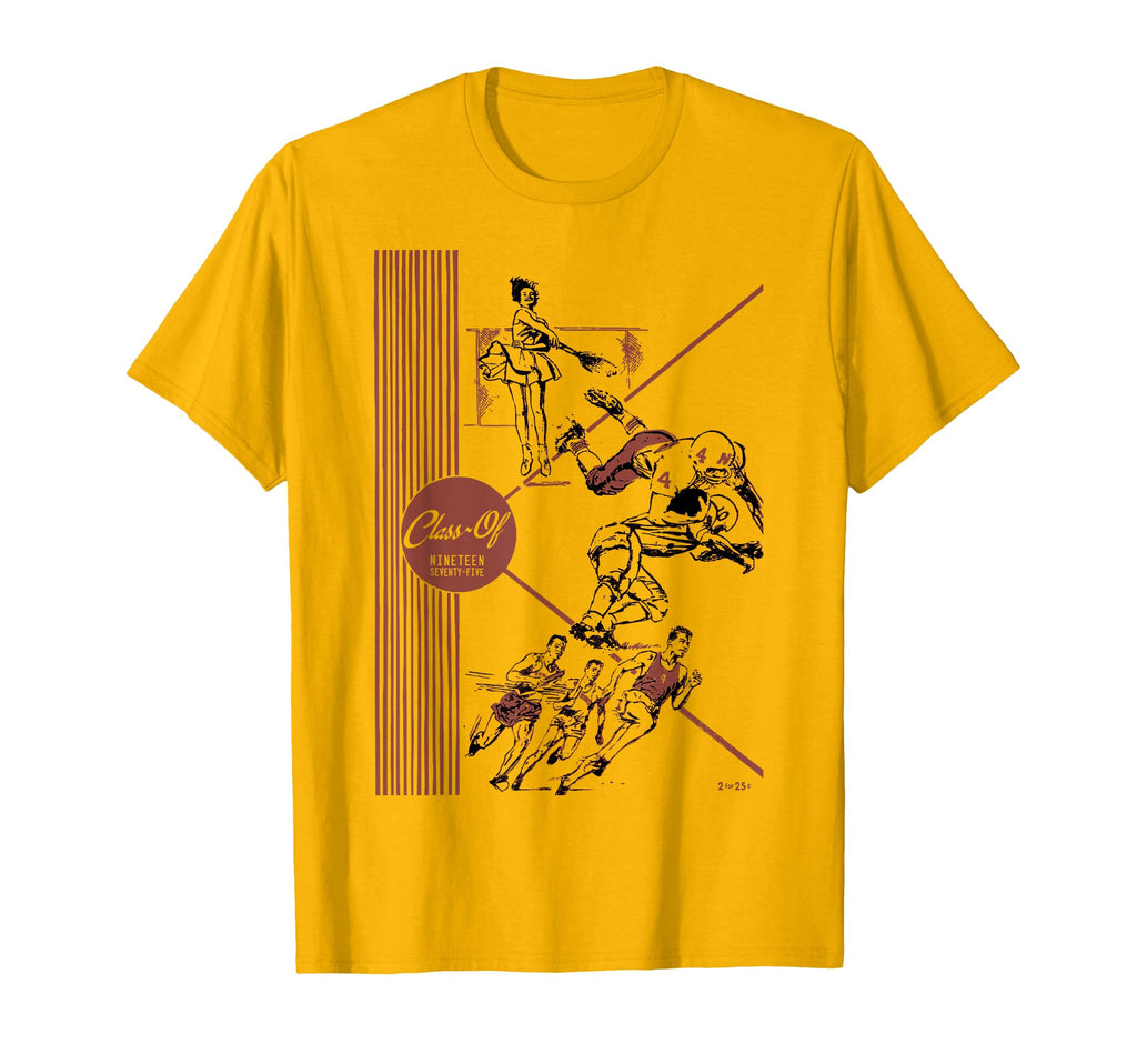 Class 1975 Old School Nostalgia Gen X Best T-Shirt - Unique Graphic Unisex - T-Shirt, Sweatshirt, Hoodie