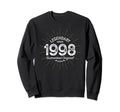 Legendary Since 1998 Birth Year Sweatshirt - Graphic Print Men Women - T-Shirt, Sweatshirt, Hoodie