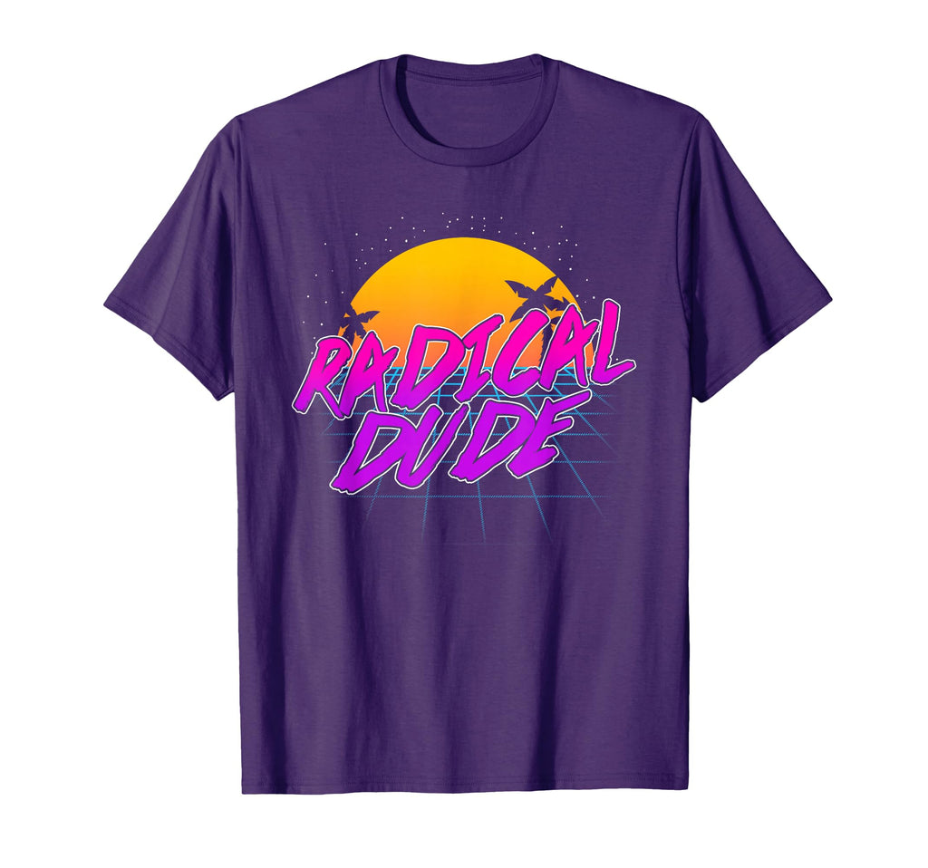 Radical Dude 80S Outlook Neon T-Shirt - Streetwear Style for Adults - T-Shirt, Sweatshirt, Hoodie