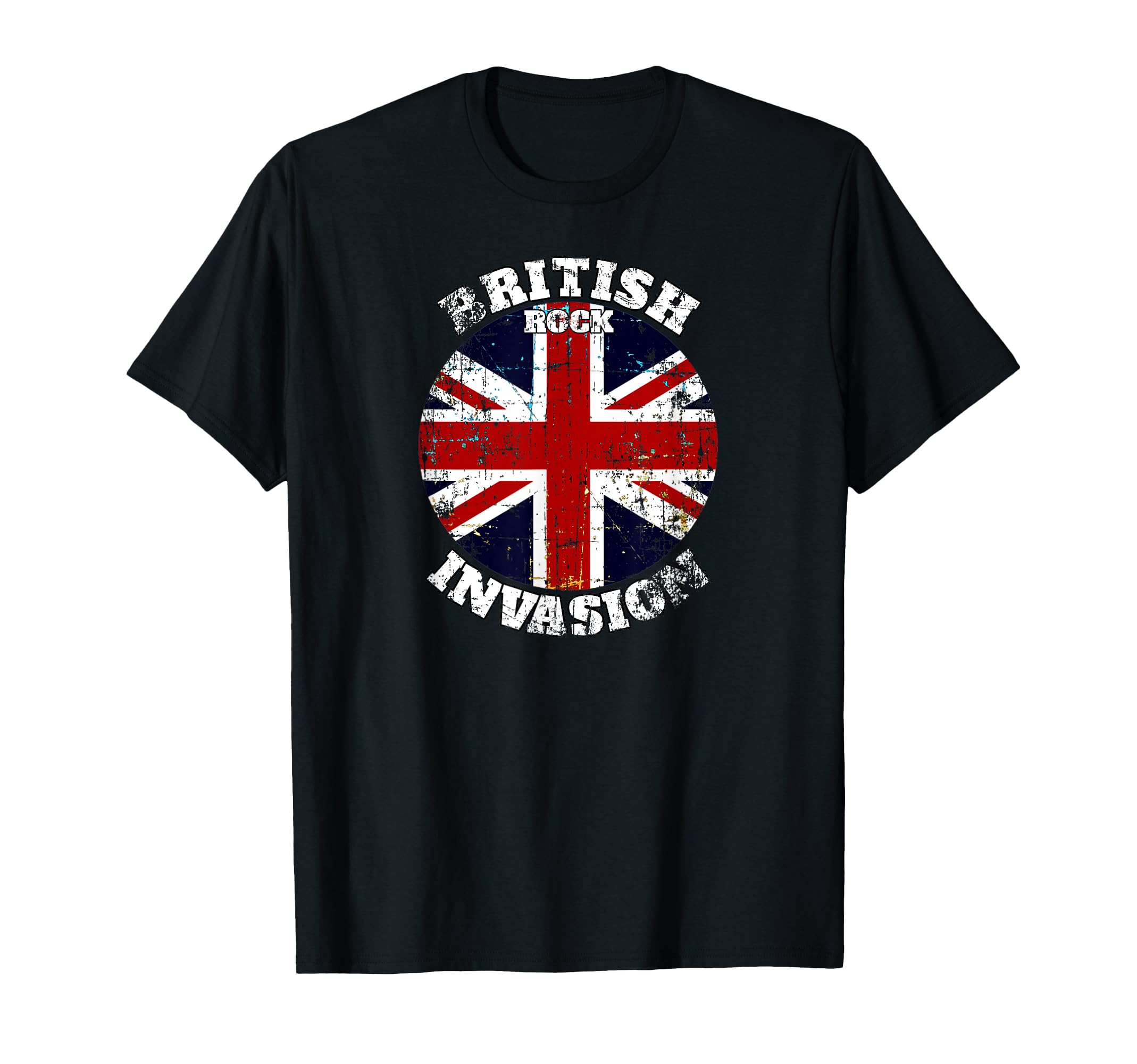 British Rock Music Invasion V2 T-Shirt - Minimalist Print for Adults - T-Shirt, Sweatshirt, Hoodie