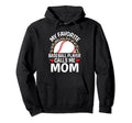 My Favorite Baseball Player Calls Me Hoodie - Novelty Apparel for Adults - T-Shirt, Sweatshirt, Hoodie