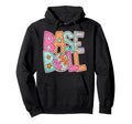 Baseball Son Mom Mama Doodles Dots Love Hoodie - Custom Art Print Unisex - T-Shirt, Sweatshirt, Hoodie