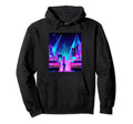 Vaporwave Car Synthwave Hoodie - Unique Graphic for Adults - T-Shirt, Sweatshirt, Hoodie