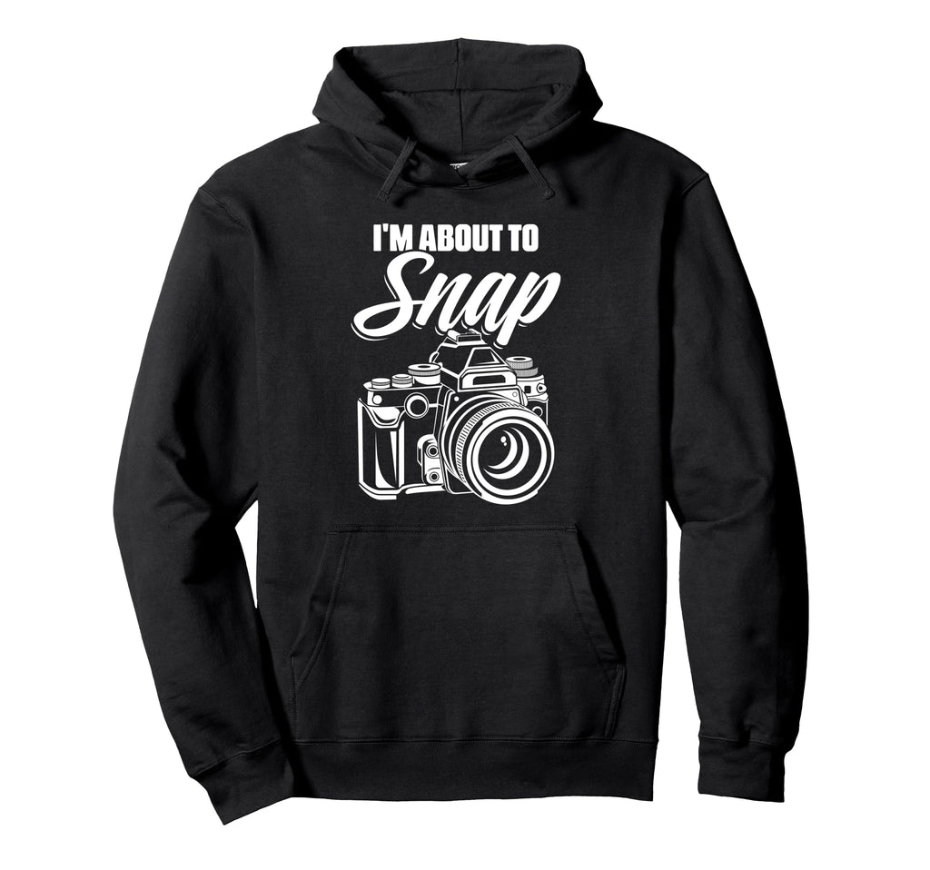 Camera Photographer Hoodie - Fun Novelty Design Unisex - T-Shirt, Sweatshirt, Hoodie