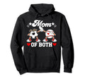 Mom Both Soccer Baseball Mom Baseball Hoodie - Streetwear Style Men Women - T-Shirt, Sweatshirt, Hoodie