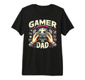 Gamer Dad Game Controller Gaming T-Shirt - Casual Everyday Wear Men Women - T-Shirt, Sweatshirt, Hoodie