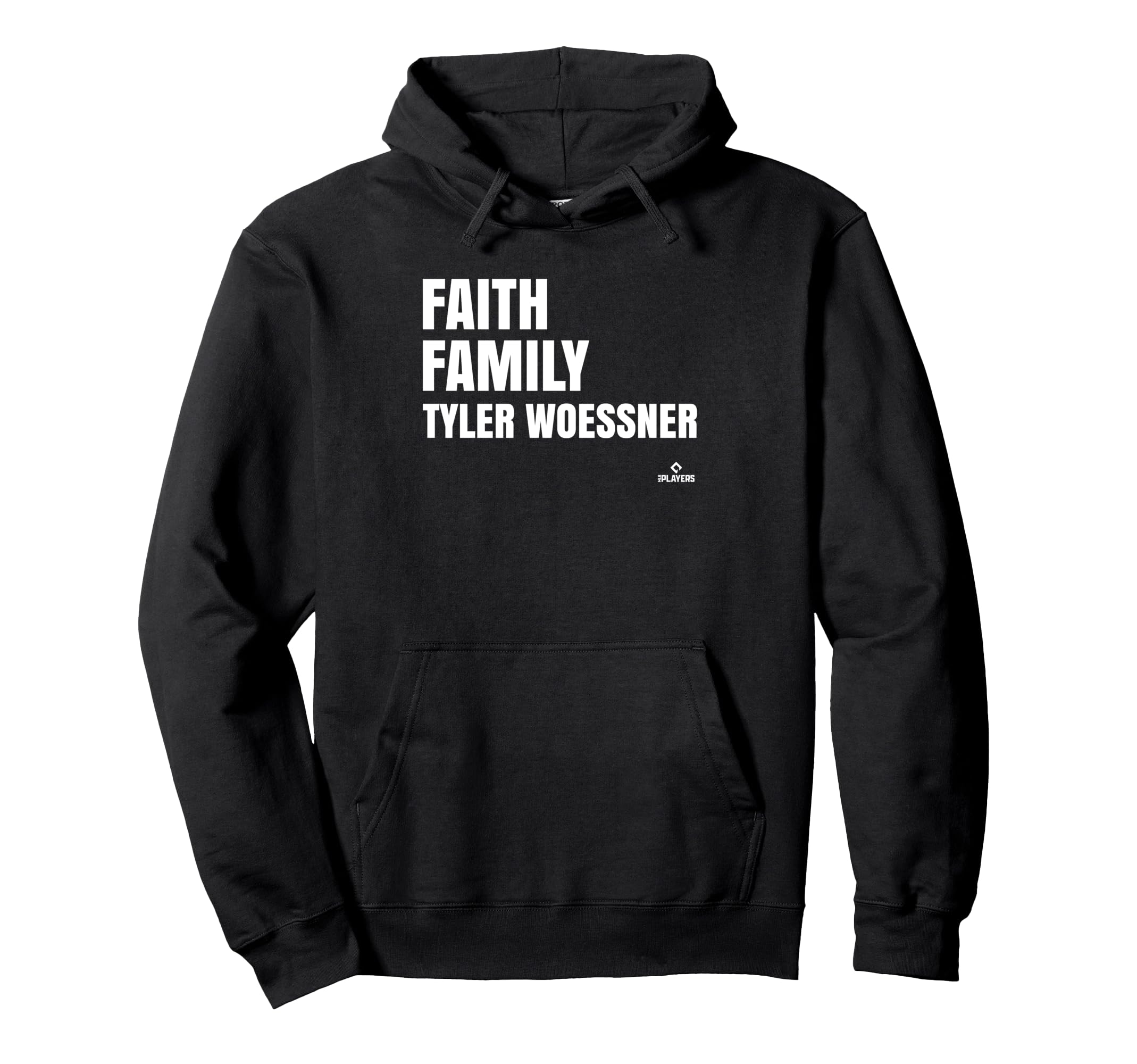Faith Family Tyler Woessner Prospect Hoodie - Novelty Apparel for Adults - T-Shirt, Sweatshirt, Hoodie