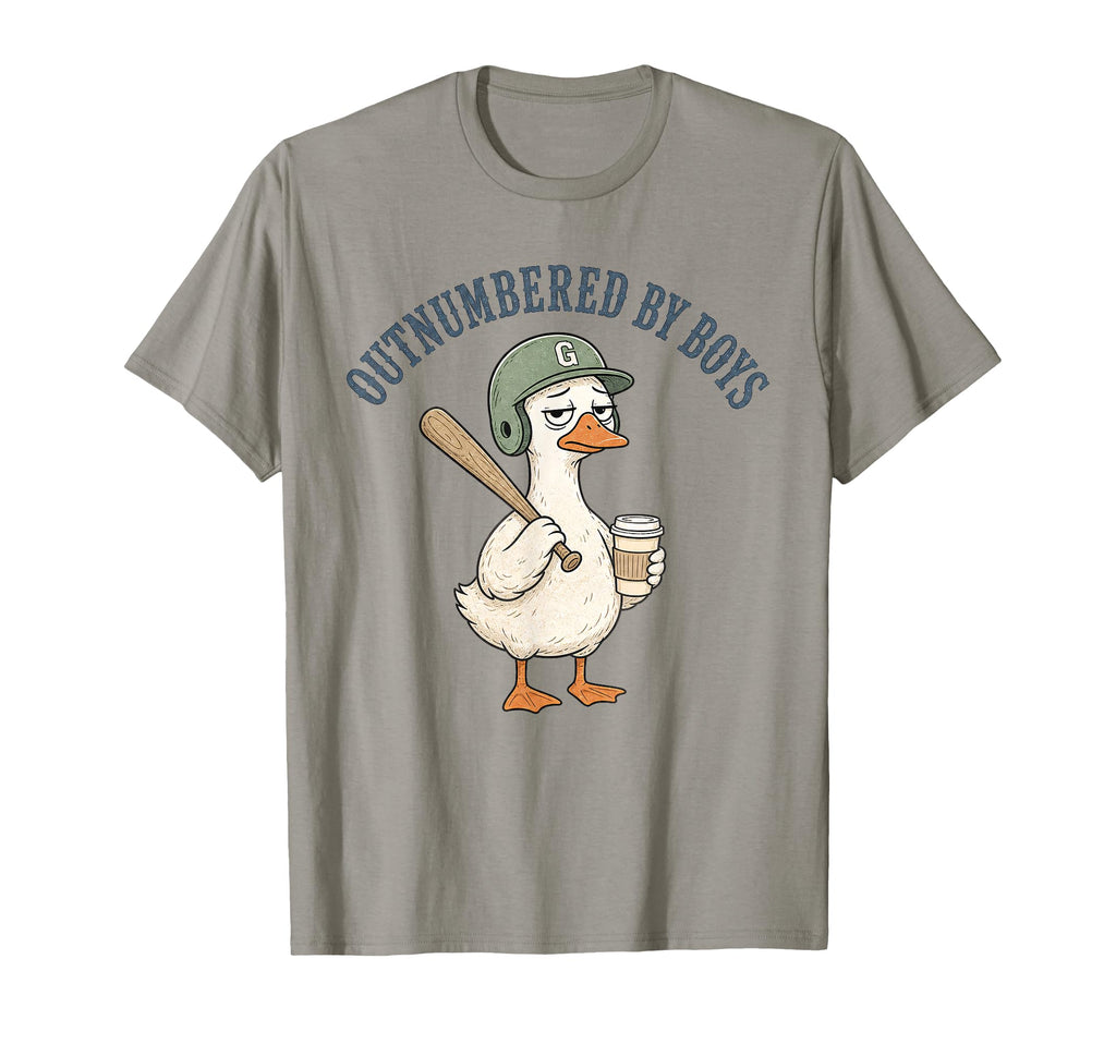 Funny Mom Goose Mothers Day Outnumbered T-Shirt - Streetwear Style Unisex - T-Shirt, Sweatshirt, Hoodie