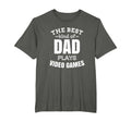 Fathers Day Video Game Gamer Dad T-Shirt - Custom Art Print Unisex - T-Shirt, Sweatshirt, Hoodie