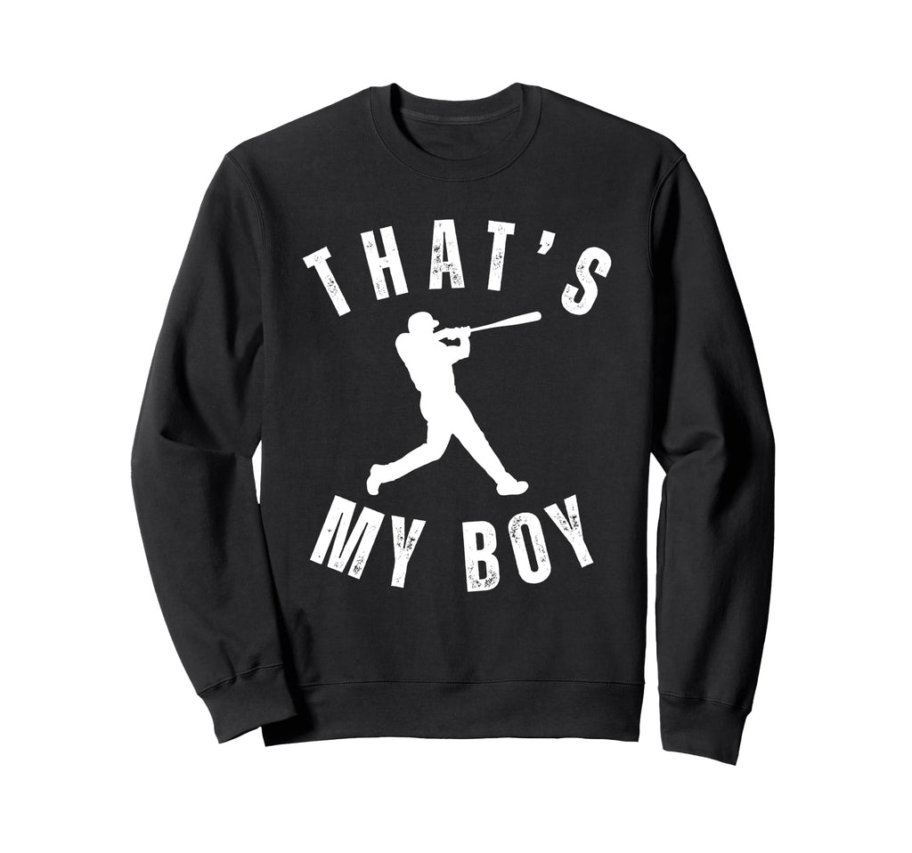 Thats My Baseball Mom Baseball Sweatshirt - Aesthetic Graphic for Adults - T-Shirt, Sweatshirt, Hoodie