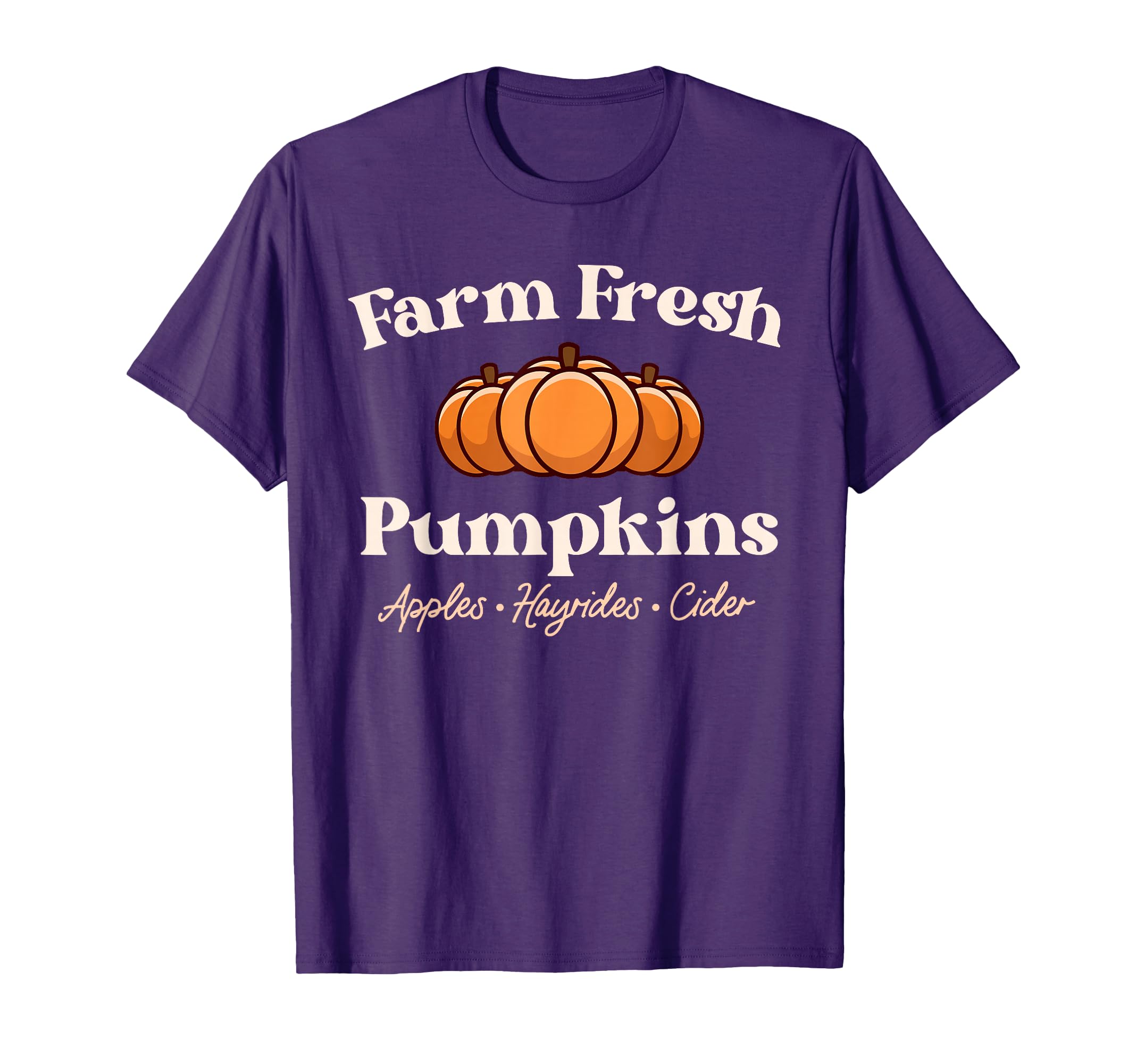 Farm Fresh Pumpkins Boho Fall Autumn T-Shirt - Trendy Graphic for Adults - T-Shirt, Sweatshirt, Hoodie