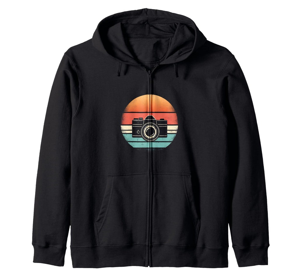 Camera Sunset T-Shirt - Fun Novelty Design for Adults - T-Shirt, Sweatshirt, Hoodie