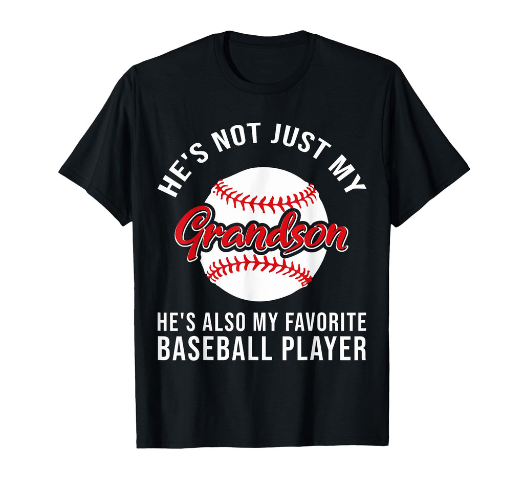 Funny Grandson Baseball Player Fan T-Shirt - Trendy Graphic for Adults - T-Shirt, Sweatshirt, Hoodie