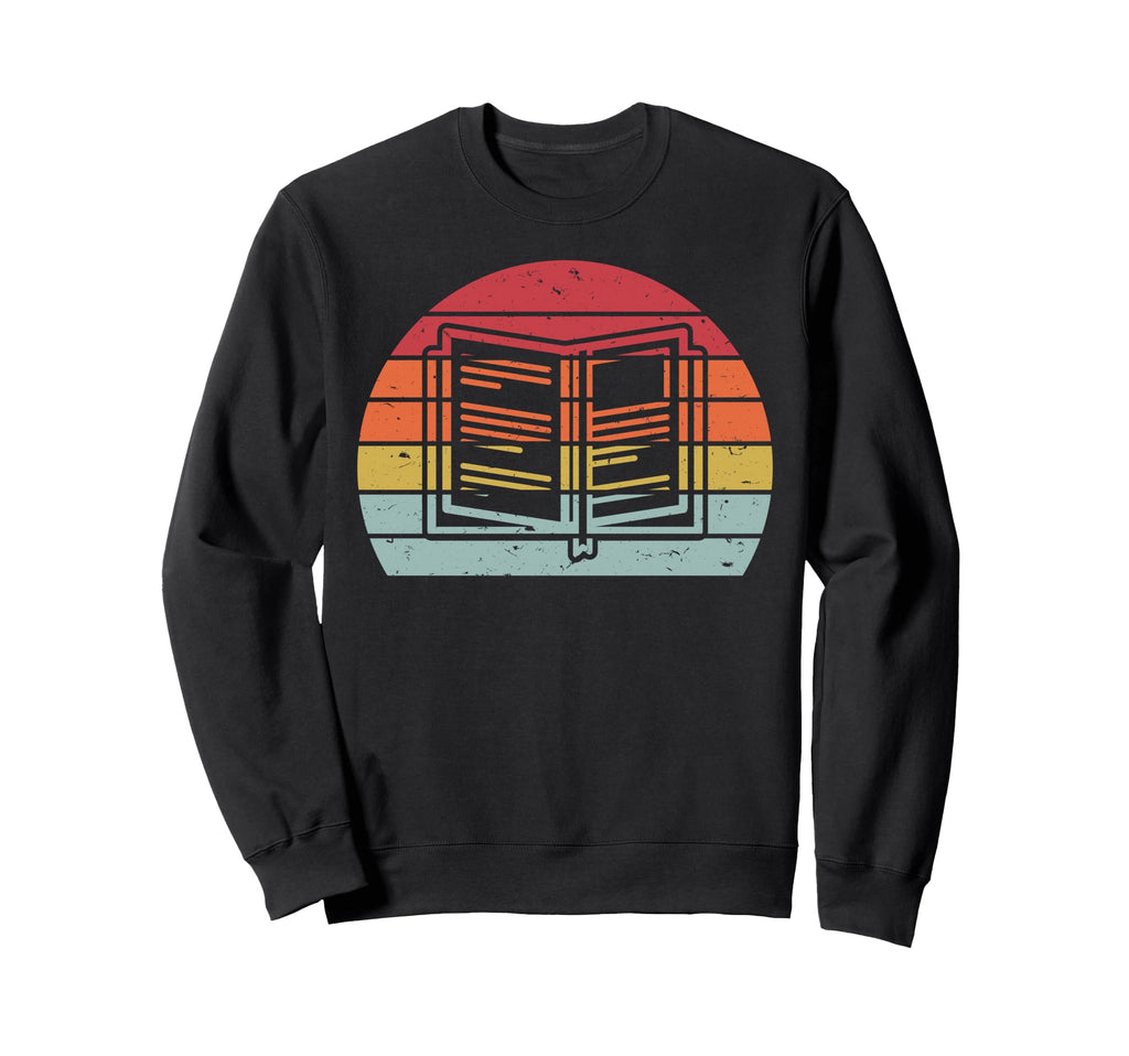 Book Reading Sunset Sweatshirt - Streetwear Style Unisex - T-Shirt, Sweatshirt, Hoodie