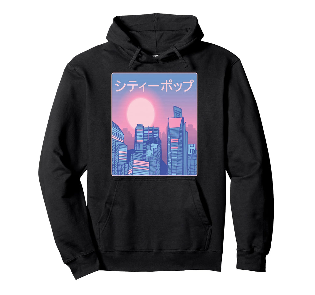Japanese City Pop Tokyo 70S 80S Hoodie - Custom Art Print for Adults - T-Shirt, Sweatshirt, Hoodie