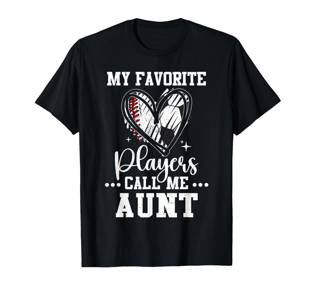 My Favorite Baseball Soccer Players Call Me T-Shirt - Graphic Print Unisex - T-Shirt, Sweatshirt, Hoodie
