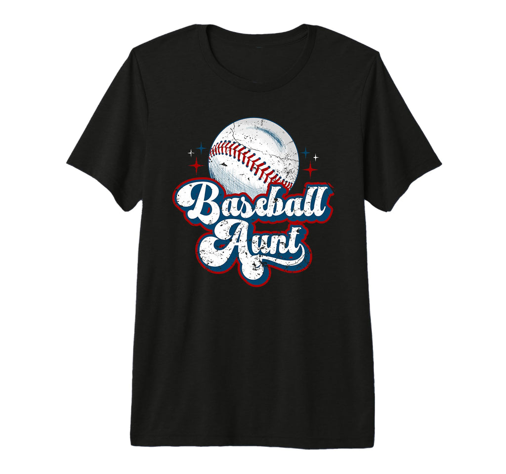 Baseball Aunt Baseball Player Auntie T-Shirt - Aesthetic Graphic Unisex - T-Shirt, Sweatshirt, Hoodie