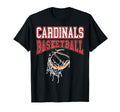 Cardinals Basketball Mom Game Day T-Shirt - Minimalist Print for Adults - T-Shirt, Sweatshirt, Hoodie