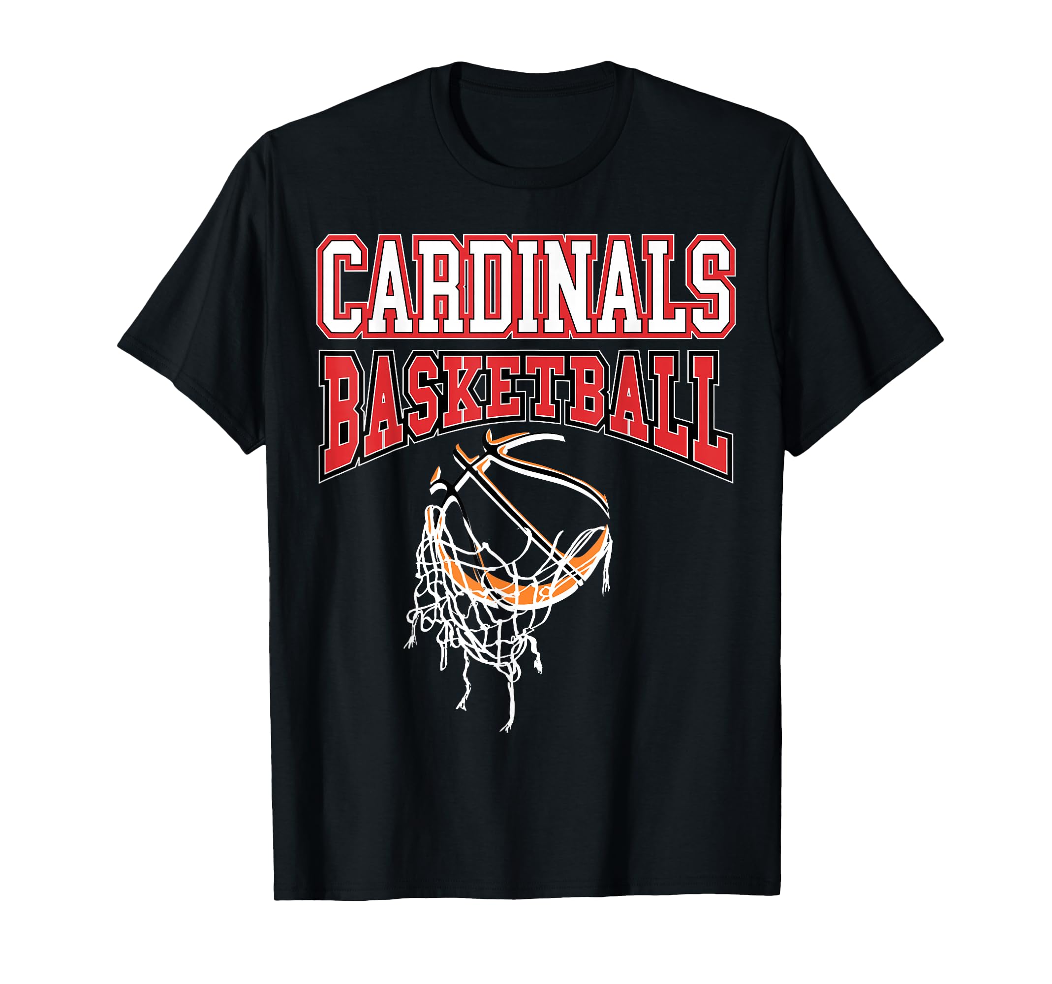Cardinals Basketball Mom Game Day T-Shirt - Minimalist Print for Adults - T-Shirt, Sweatshirt, Hoodie